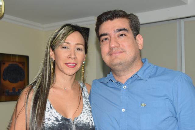 Lorena Perdomo,  Steve Andrade.